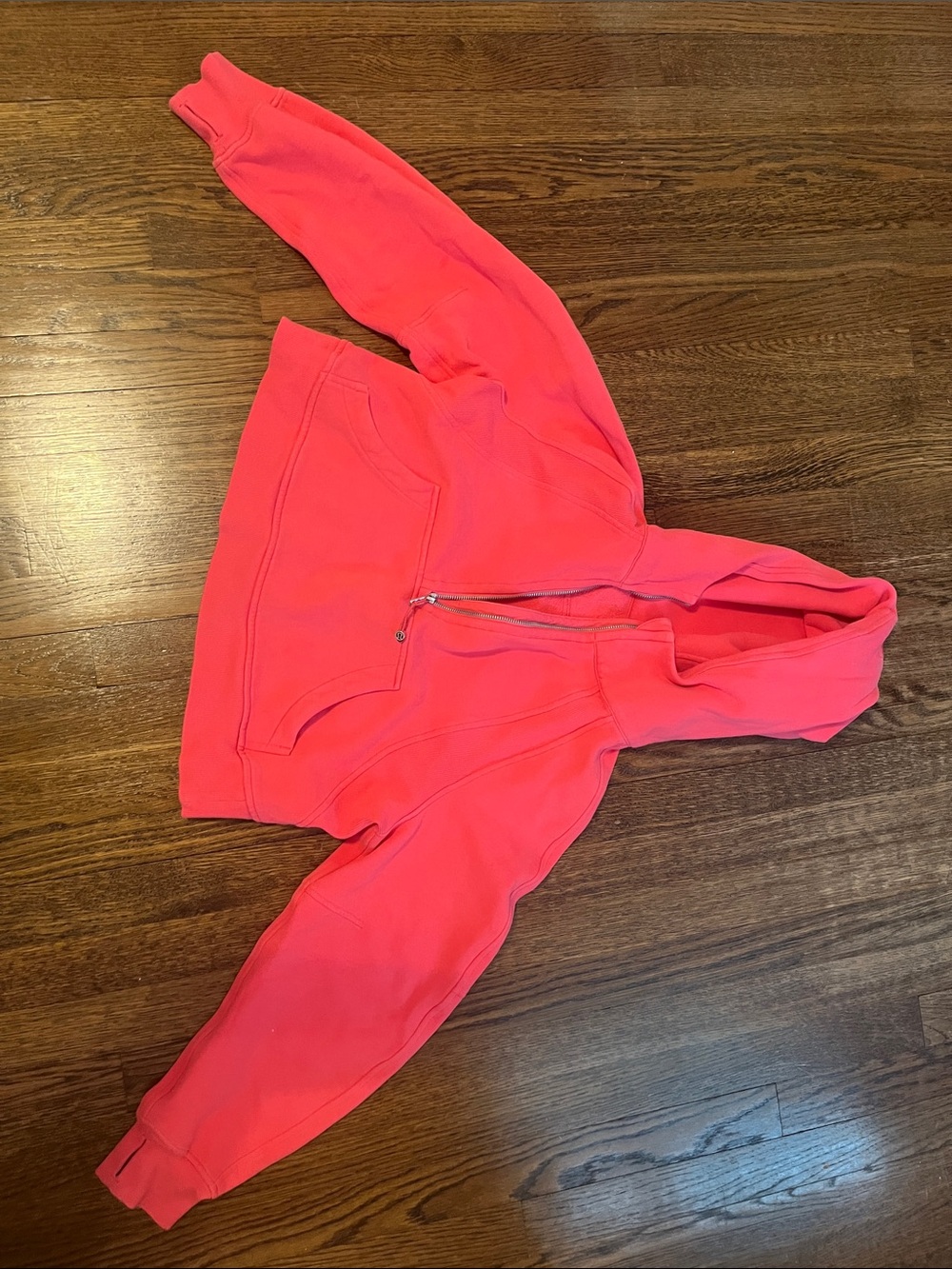 lululemon athletica Hot Pink Half-Zip Hoodie